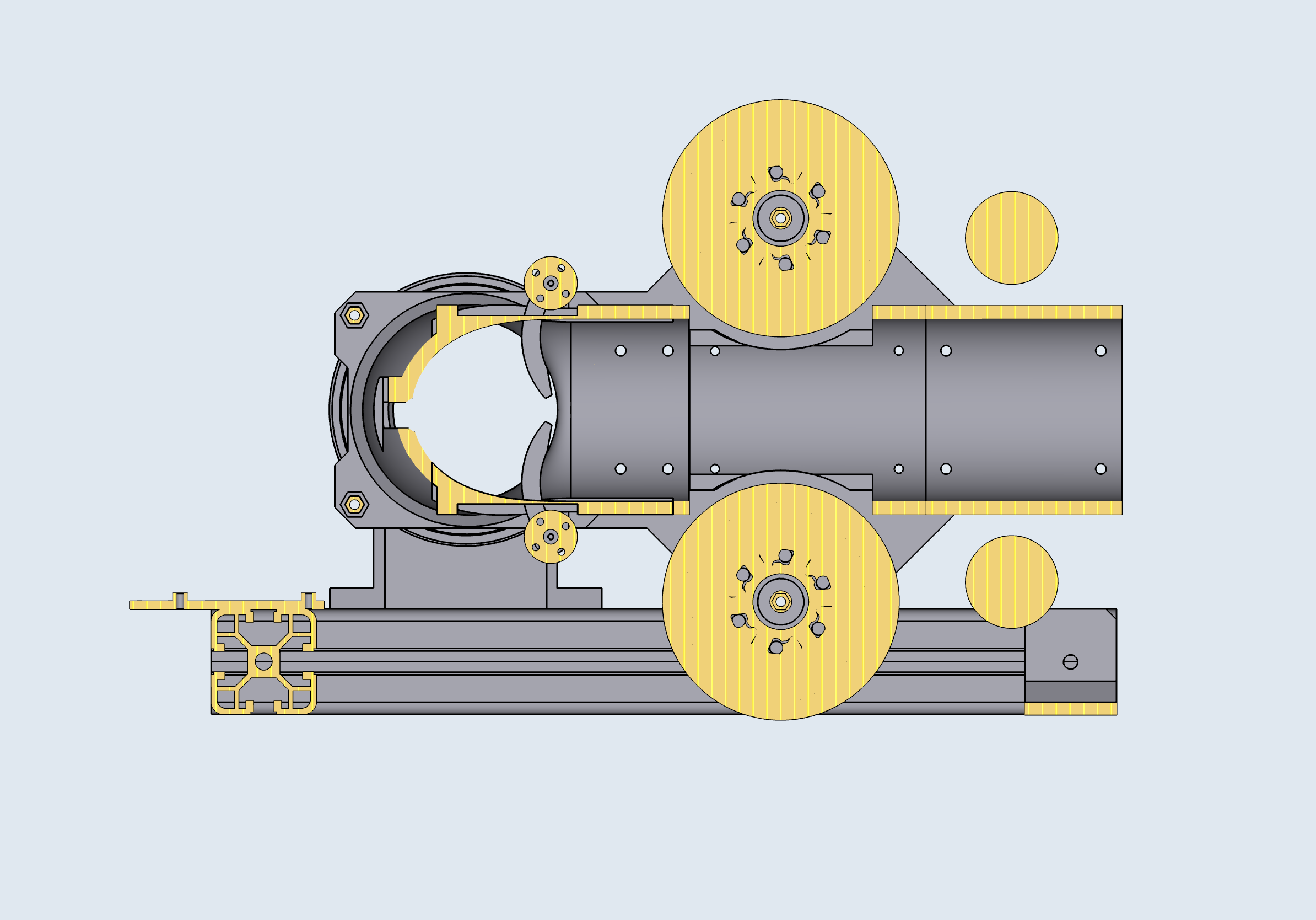 3D cross section
